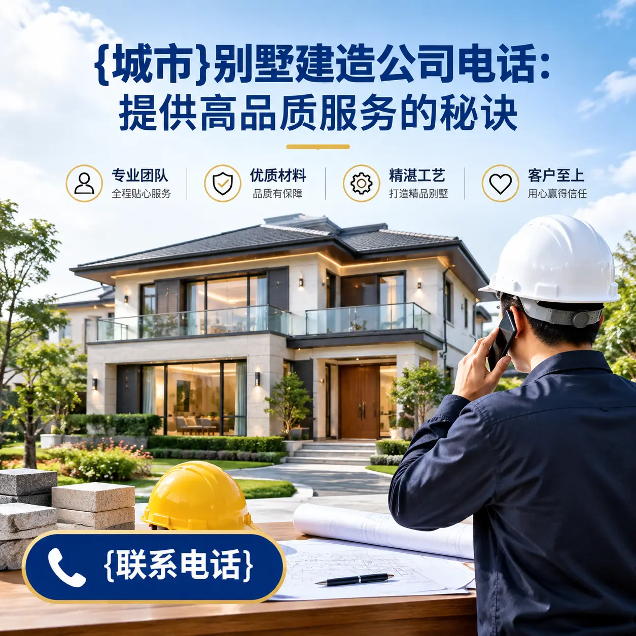 黎平别墅建造公司电话：提供高品质服务的秘诀