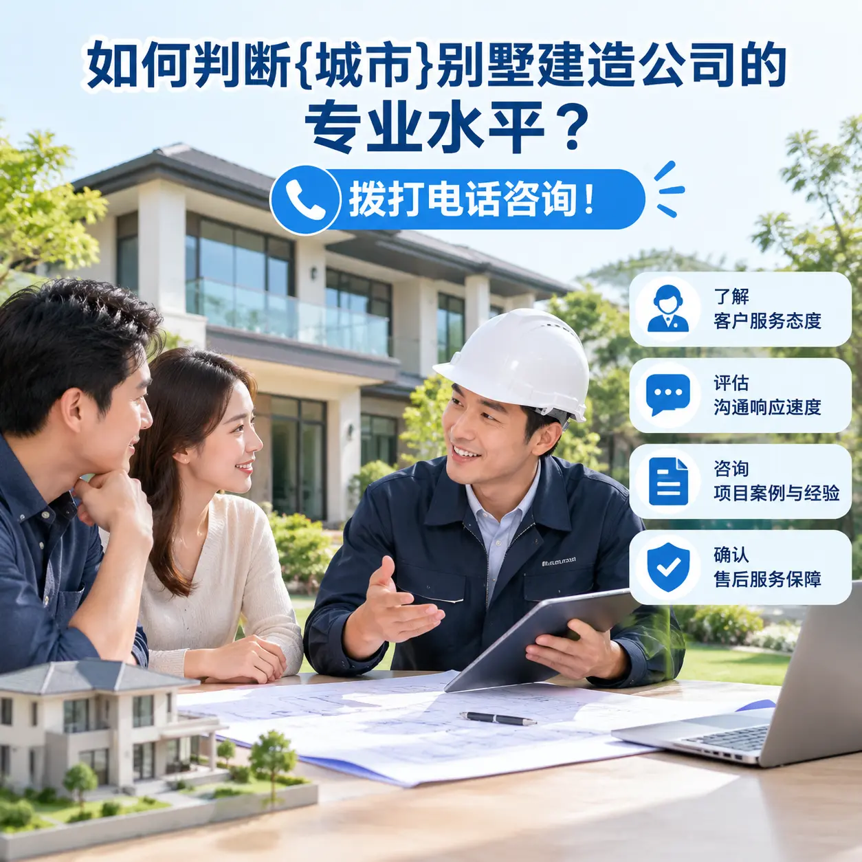 如何判断黎平别墅建造公司的专业水平?拨打电话咨询!